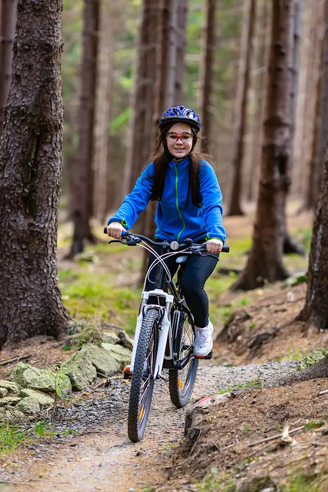 biking